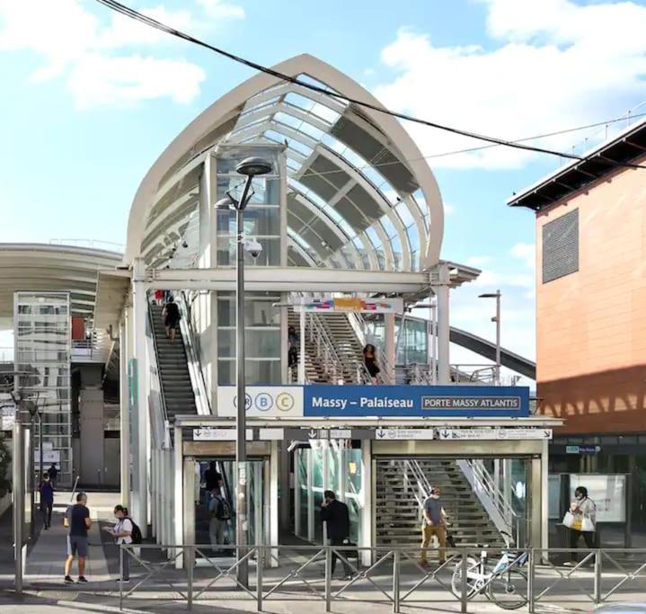 Апартаменти Superbe T2 Proche De La Gare Rer Tgv Massy Palaiseau Екстер'єр фото